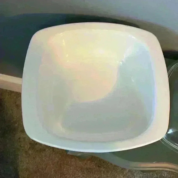 Vintage Corning Ware Blue Cornflower 4qt and 2 1/2qt Dutch ovens with lids - Picture 3 of 7